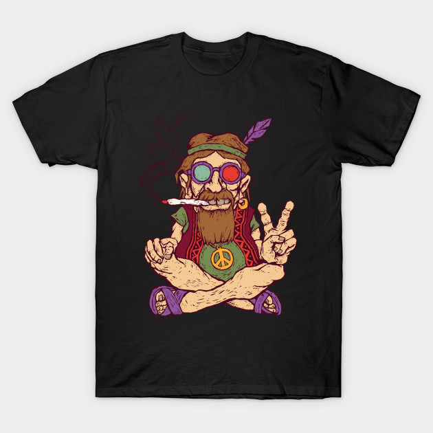 Hippie Hippie T Shirt Teepublic 1285